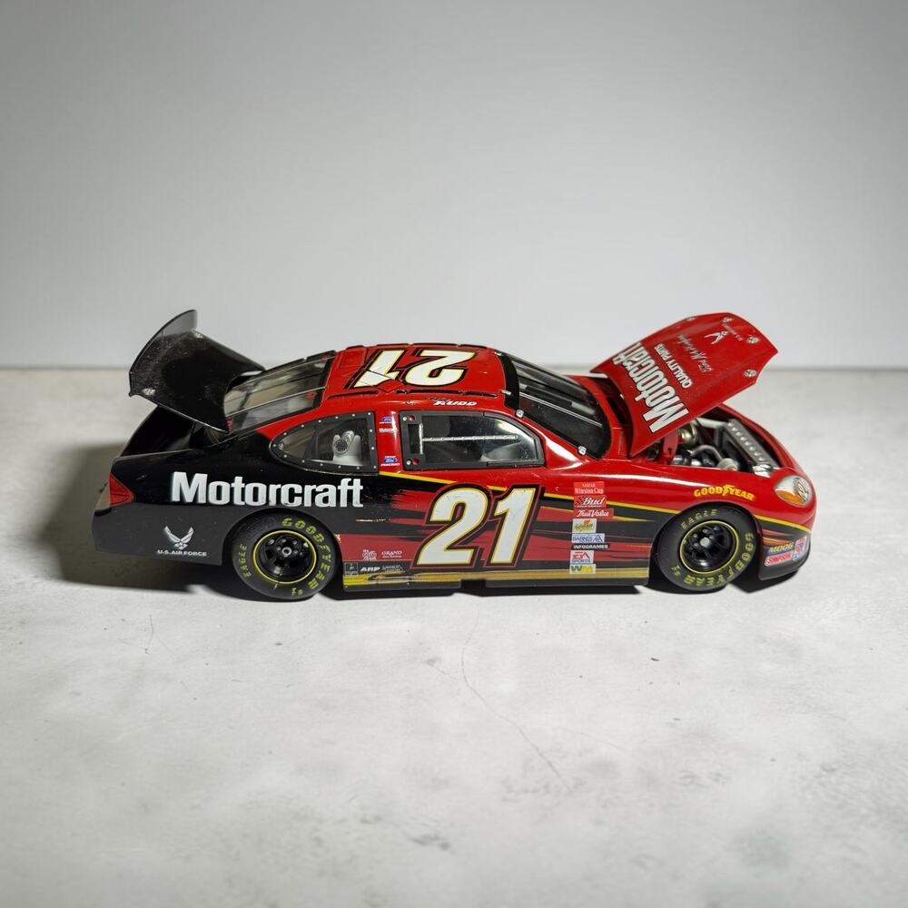 Ricky Rudd #21 Motorcraft 2003 Ford Taurus 1:24 Team Caliber Diecast Car Loose